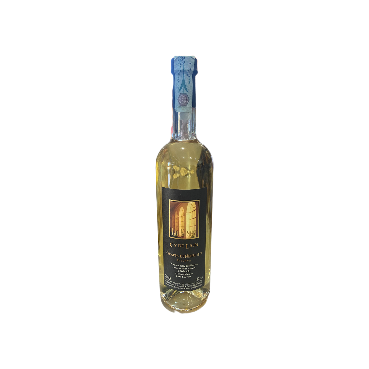 Grappa di Nebbiolo riserva Ca’ de Lion