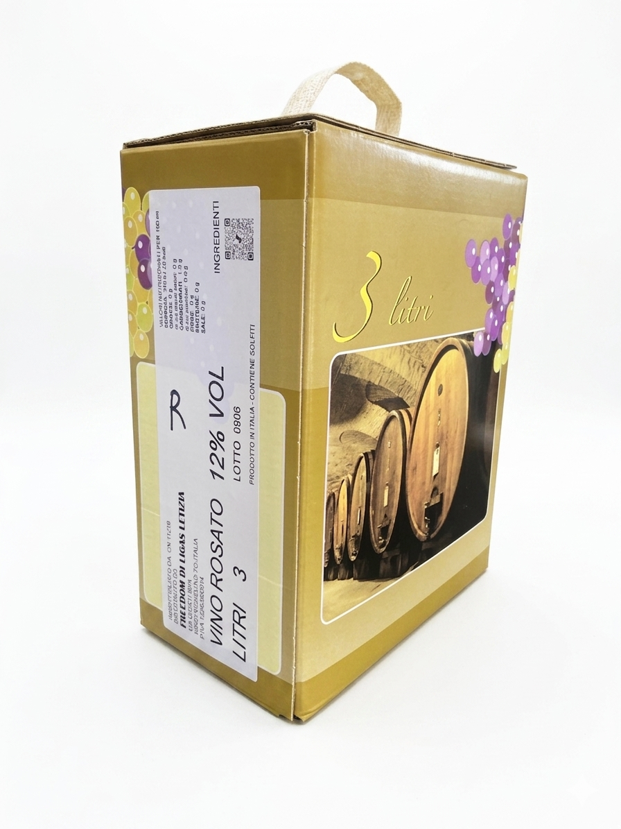 Vino Rosato - Bag in Box 3 Litri