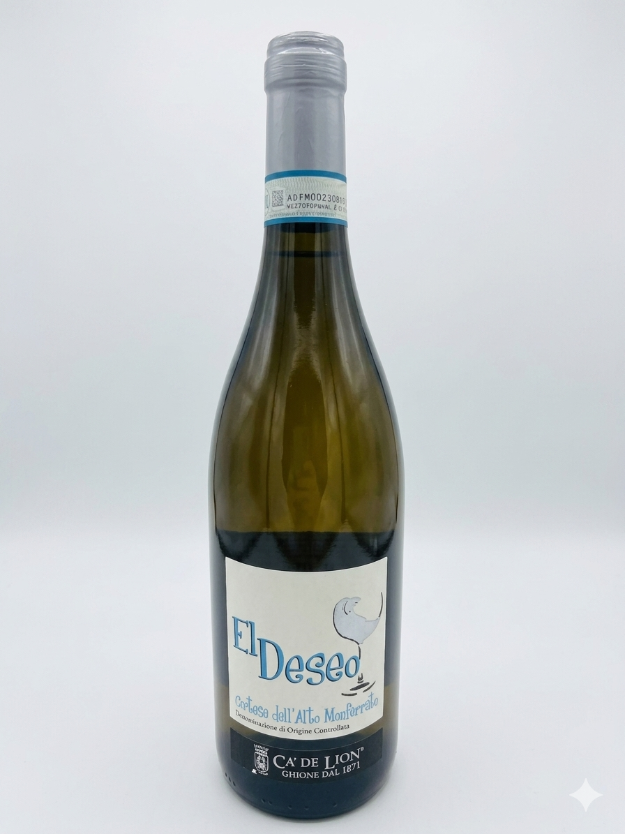 Cortese dell'Alto Monferrato DOC Frizzante "El Deseo" – Ca' de Lion