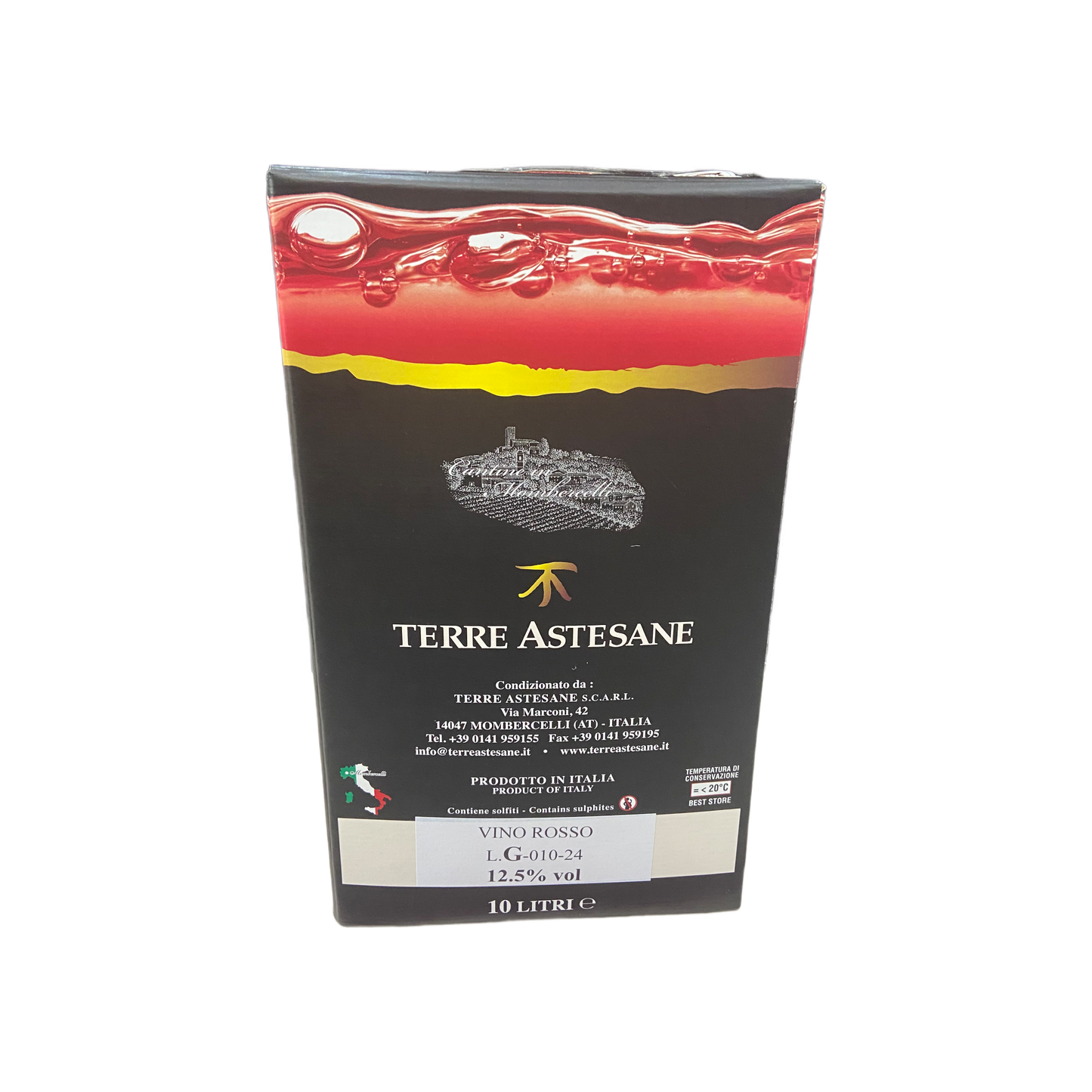 Grignolino Terre Astesane 10 litri