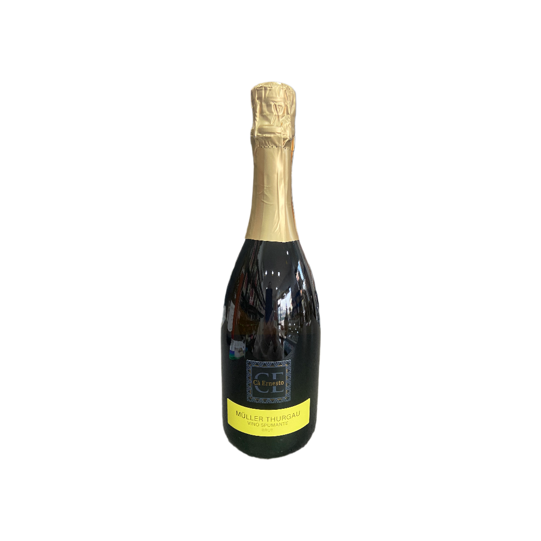 Cà Ernesto – Müller Thurgau Vino Spumante Brut
L'eleganza della freschezza in ogni bollicina.